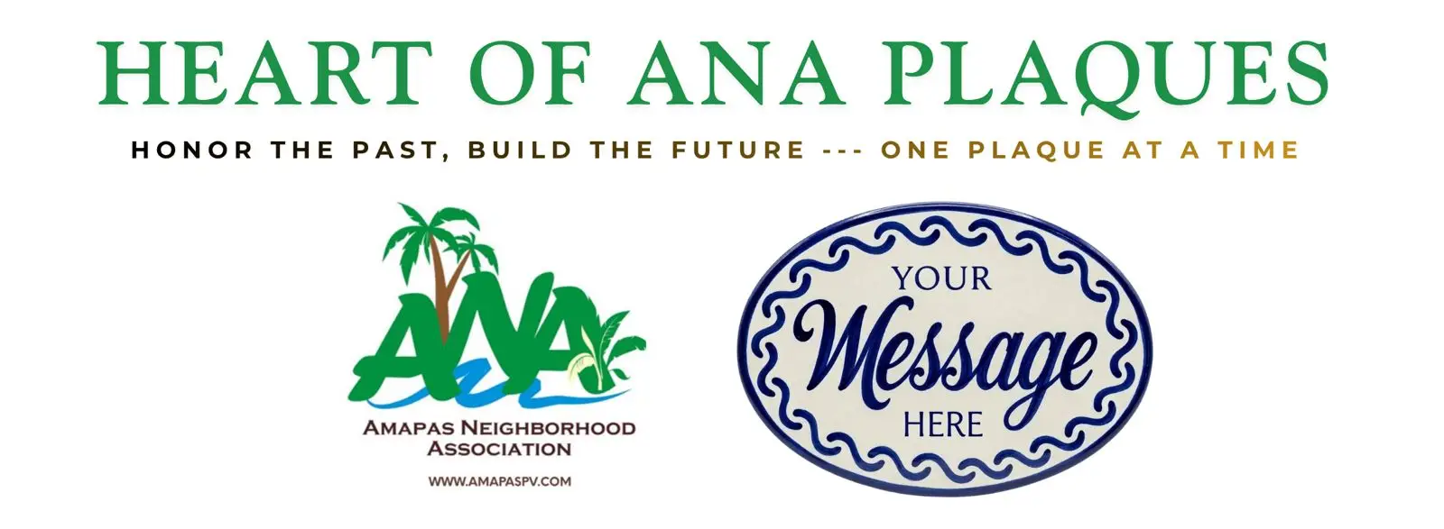 Heart of ANA Plaques